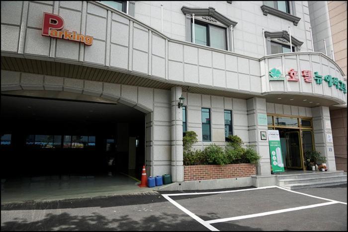 Hotel New Evergreen Mokpo Exteriör bild
