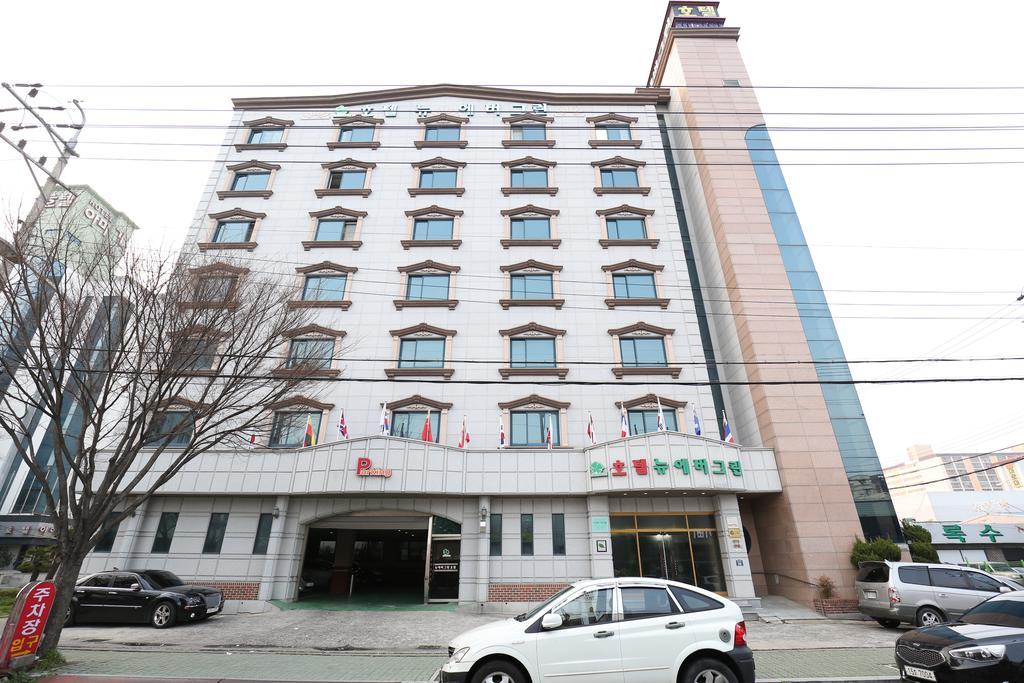 Hotel New Evergreen Mokpo Exteriör bild